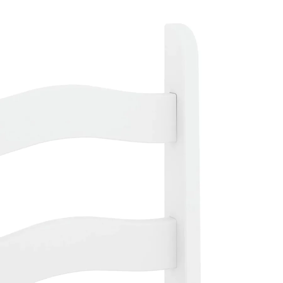 Chaises à manger lot de 2 Corona blanc bois massif de pin - 8