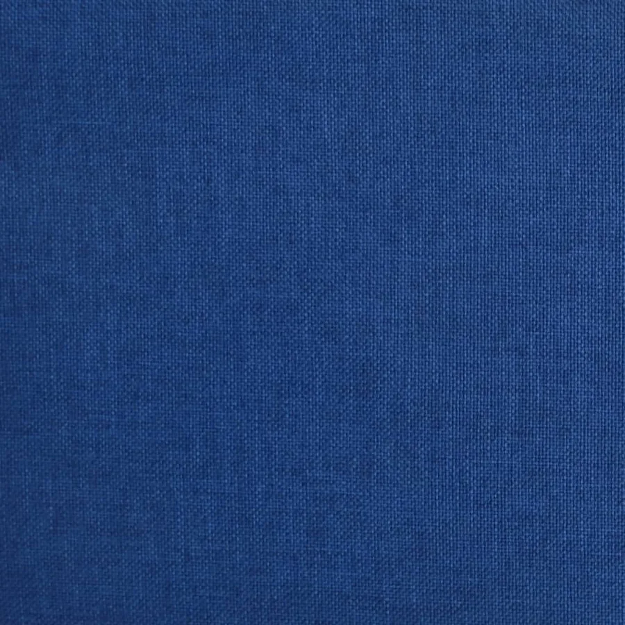 Canapé-lit à 2 places avec deux oreillers bleu tissu - 10