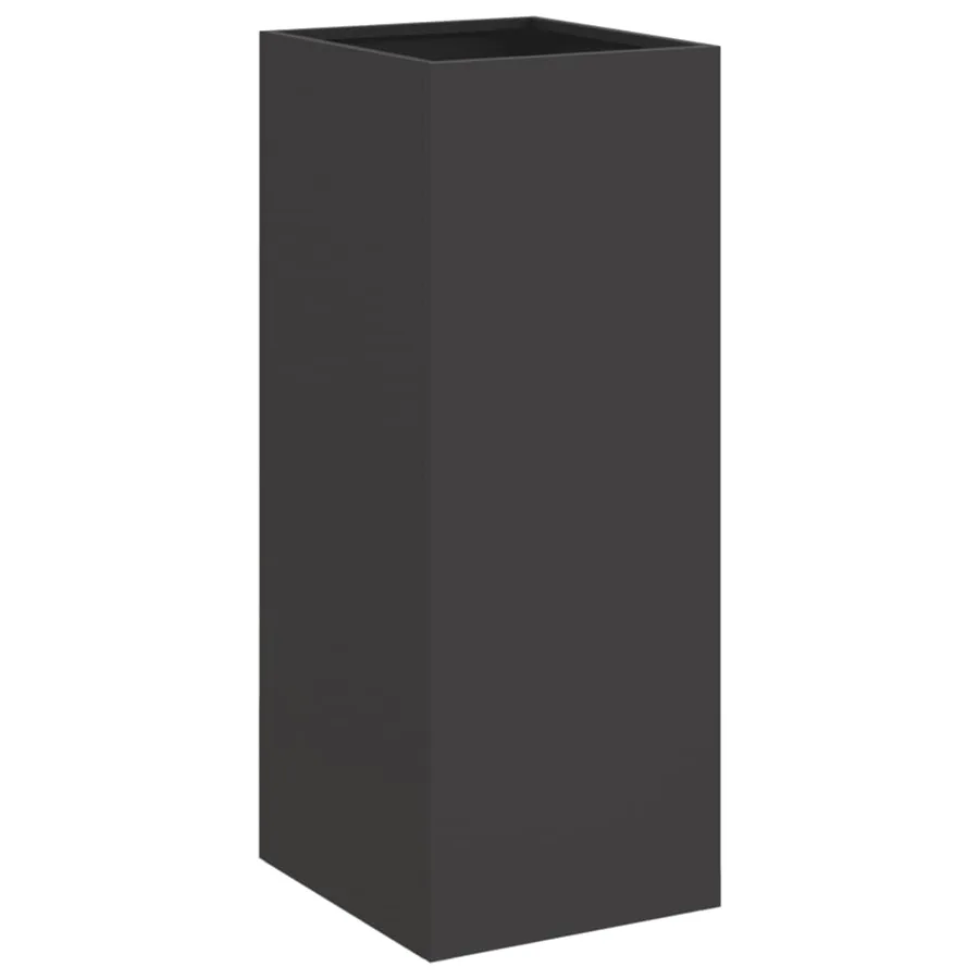Jardinière noir 32x29x75 cm acier - 2