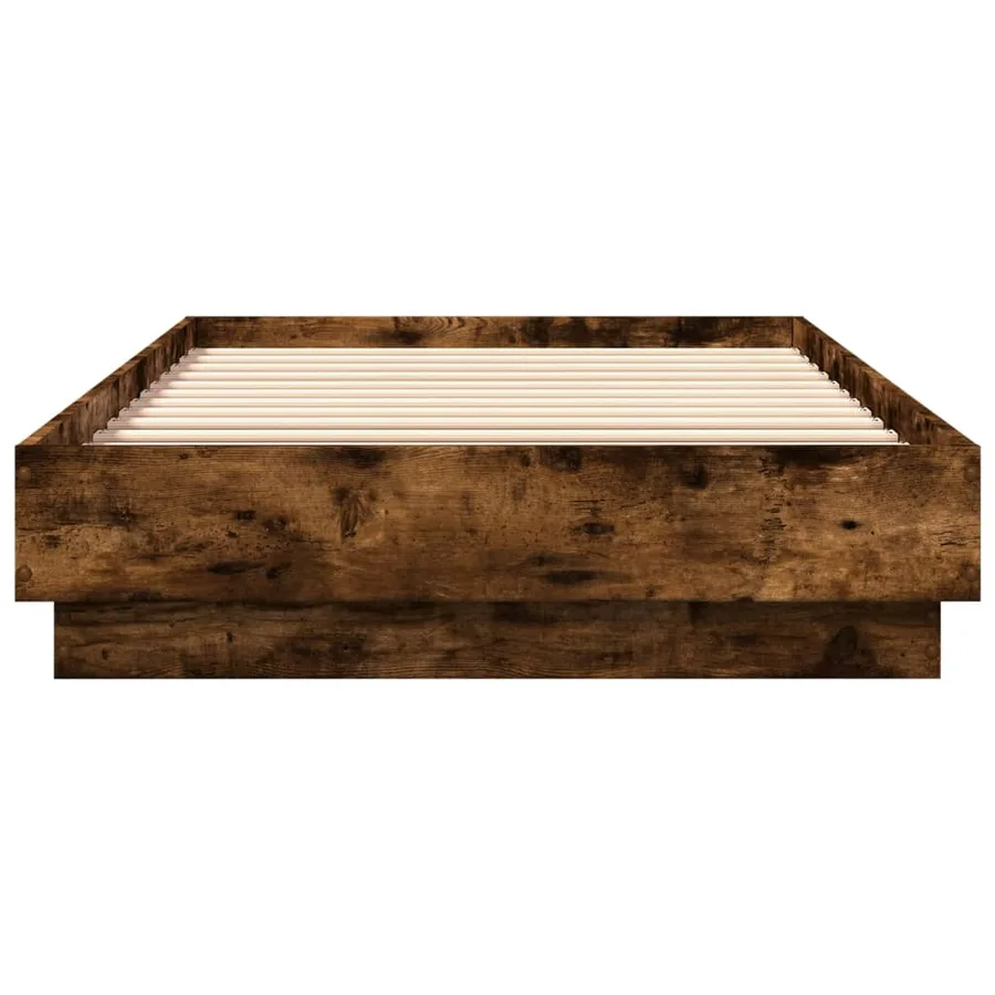 Cadre de lit sans matelas avec lumières LED 100x200 cm - 6