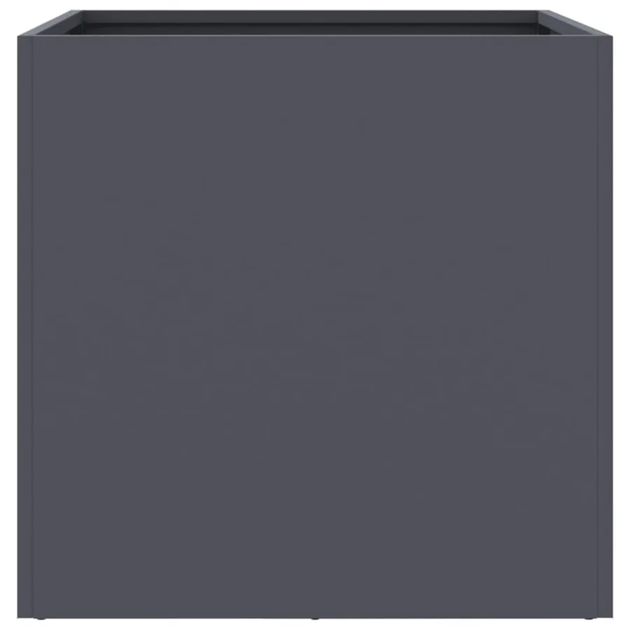 Jardinières 2 pcs anthracite 42x40x39 cm acier - 6