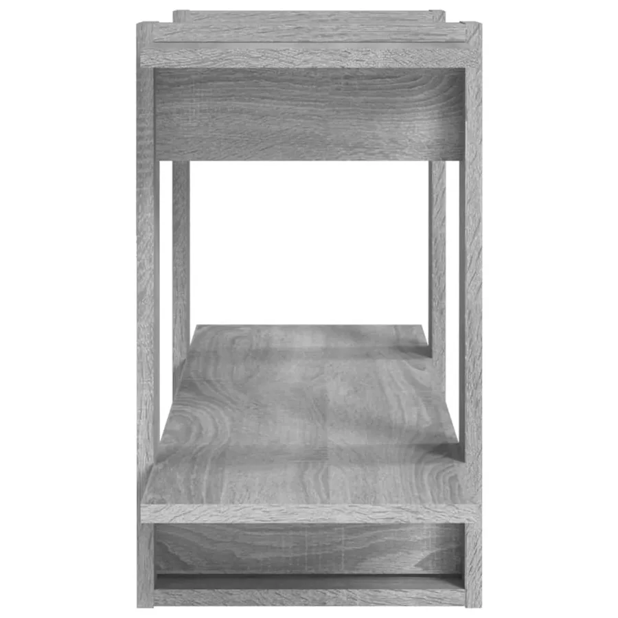 Bibliothèque Sonoma gris 100x30x51 cm Bois d'ingénierie - 4