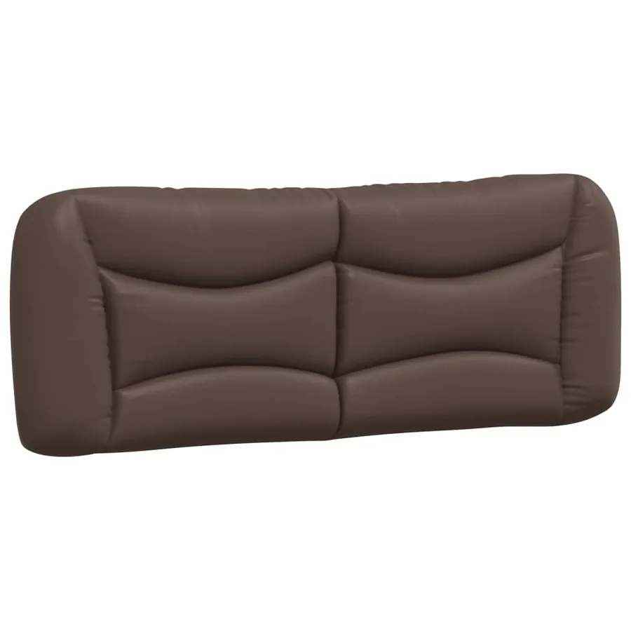 Lit avec matelas Hvar marron 120x200 cm similicuir - 5
