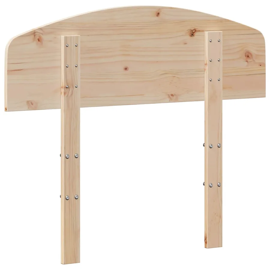 Tête de lit 90 cm bois massif de pin - 6