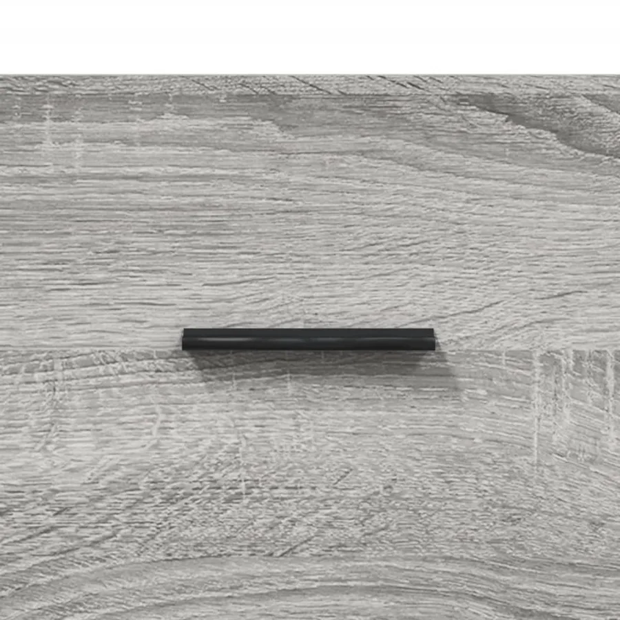 Buffet sonoma gris 69,5x34x90 cm bois d'ingénierie - 10