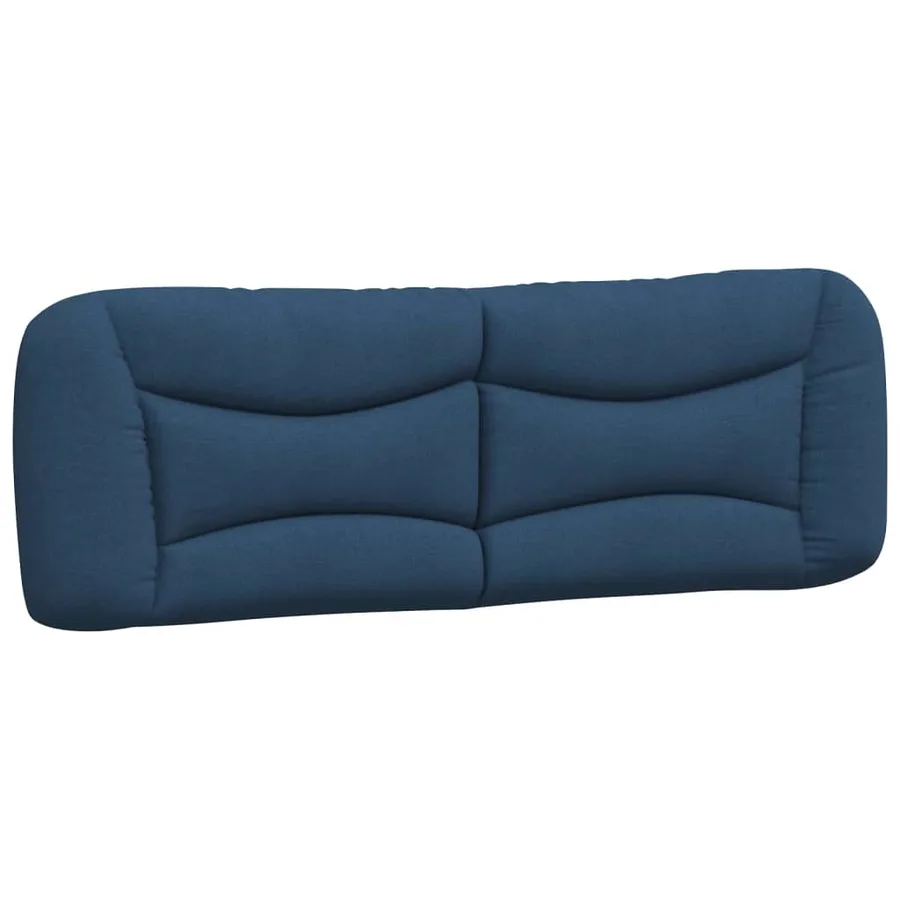 Coussin de tête de lit Hvar bleu 160 cm tissu - 2