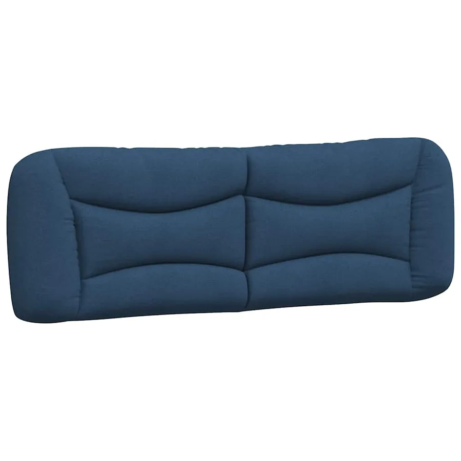 Cadre de lit sans matelas Hvar bleu 160x200 cm tissu - 8