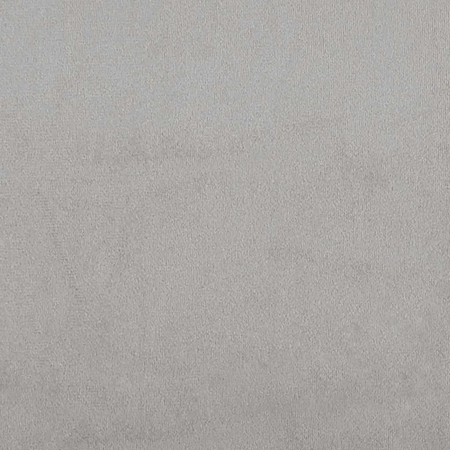 Canapé à 2 places Gris clair 120 cm Velours - 8