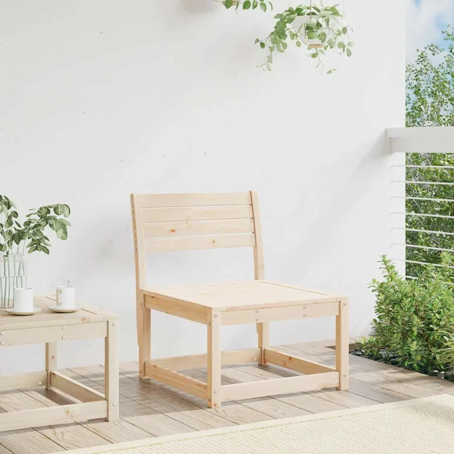 Canapé de jardin bois de pin massif - 3