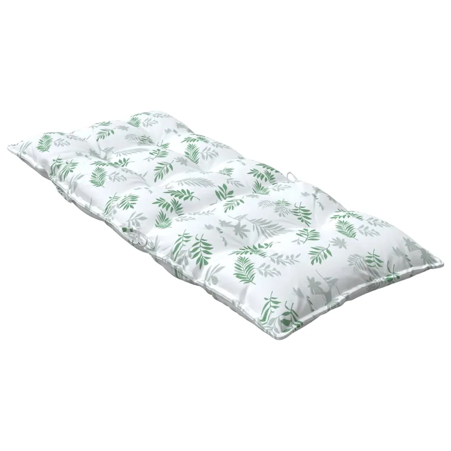 Coussins de chaise à dossier haut lot de 6 modèle de feuille - 6
