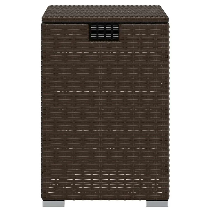 Table de couverture de bouteille de propane marron 40x40x60 cm - 5