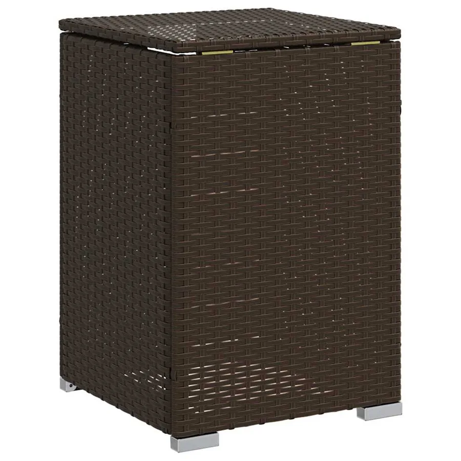 Table de couverture de bouteille de propane marron 40x40x60 cm - 7