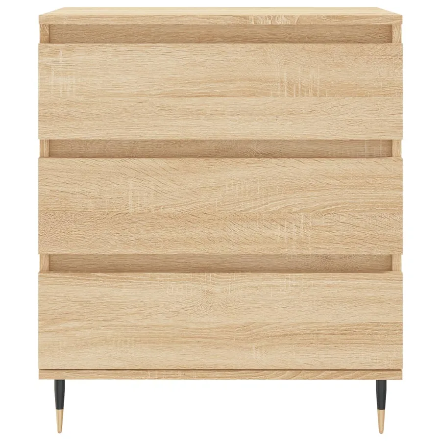 Buffet Chêne sonoma 60x35x70 cm Bois d'ingénierie - 5