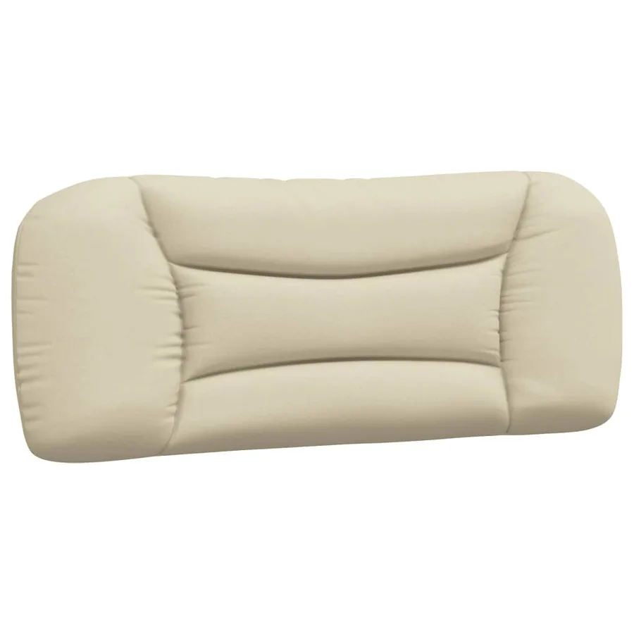Coussin de tête de lit Hvar crème 100 cm tissu - 2