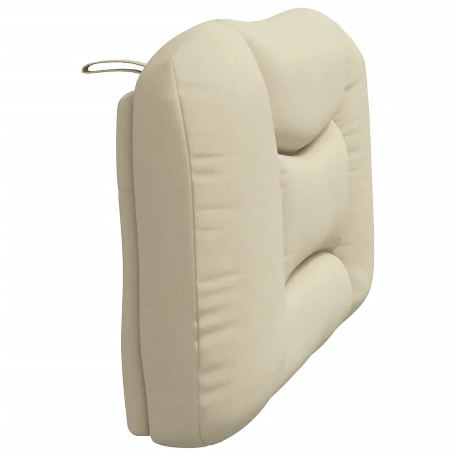 Coussin de tête de lit Hvar crème 100 cm tissu - 6
