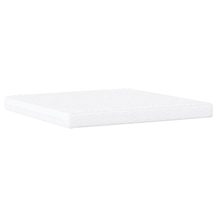 Lit Viana avec matelas cappuccino 200x200 cm similicuir - 6