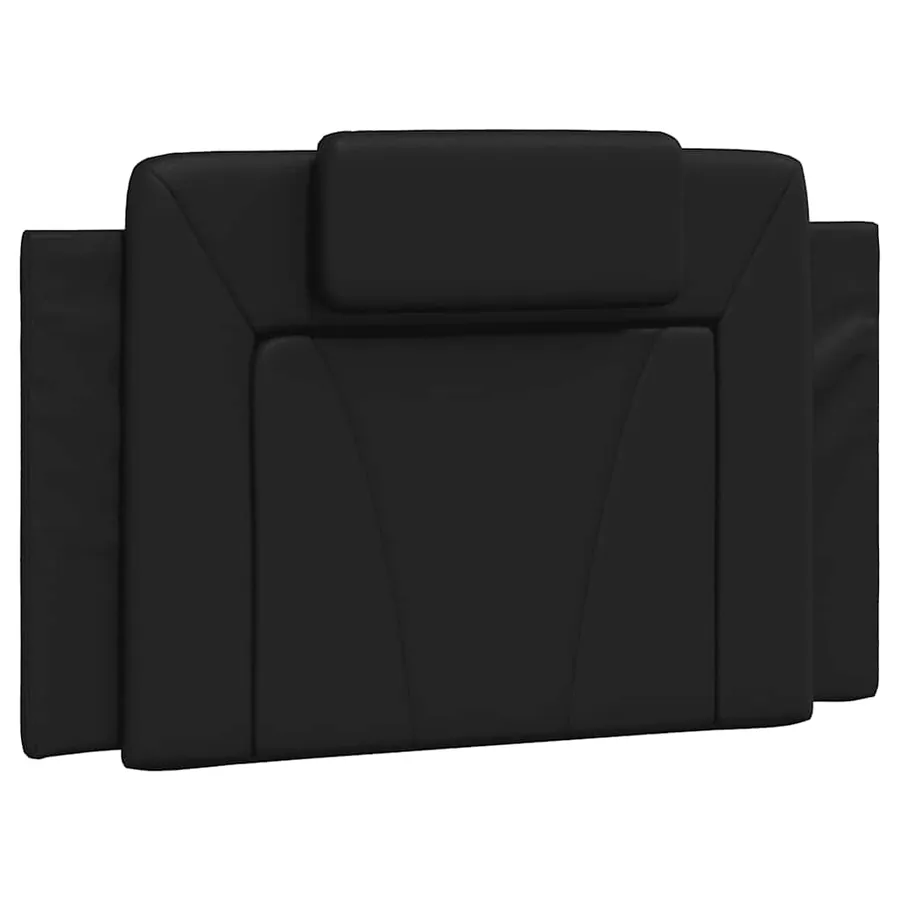 Cadre de lit Viana sans matelas noir 80x200 cm similicuir - 8