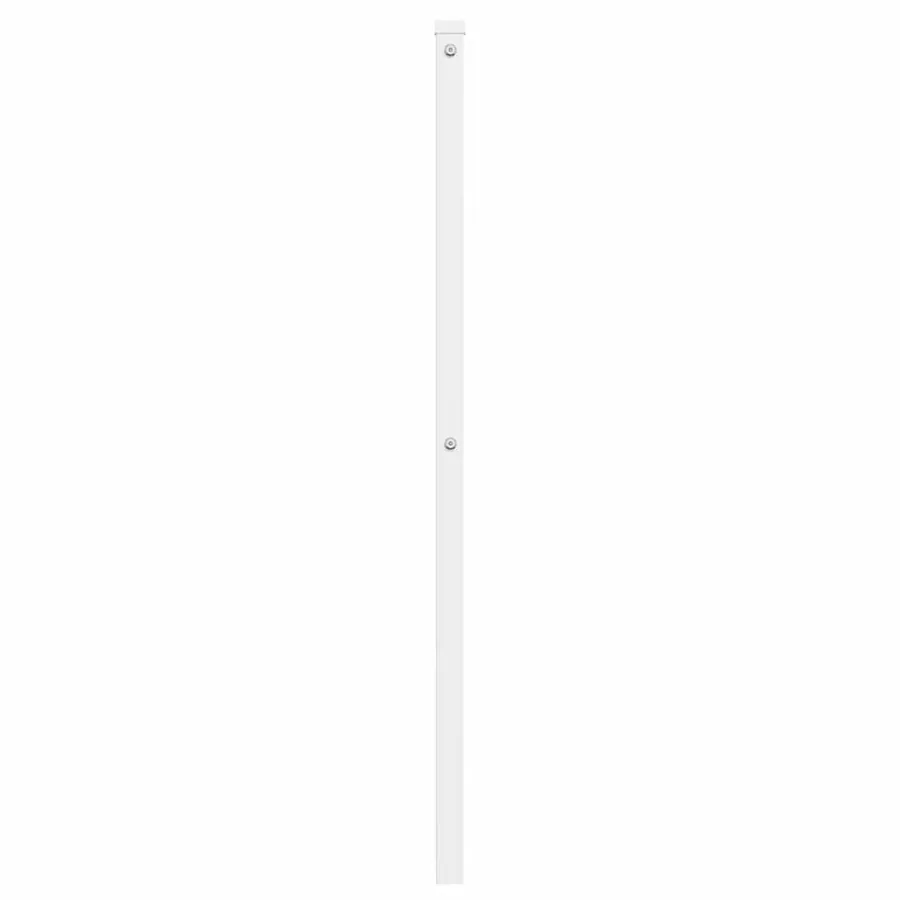 Tête de lit de remplacement métal blanc 135 cm - 4