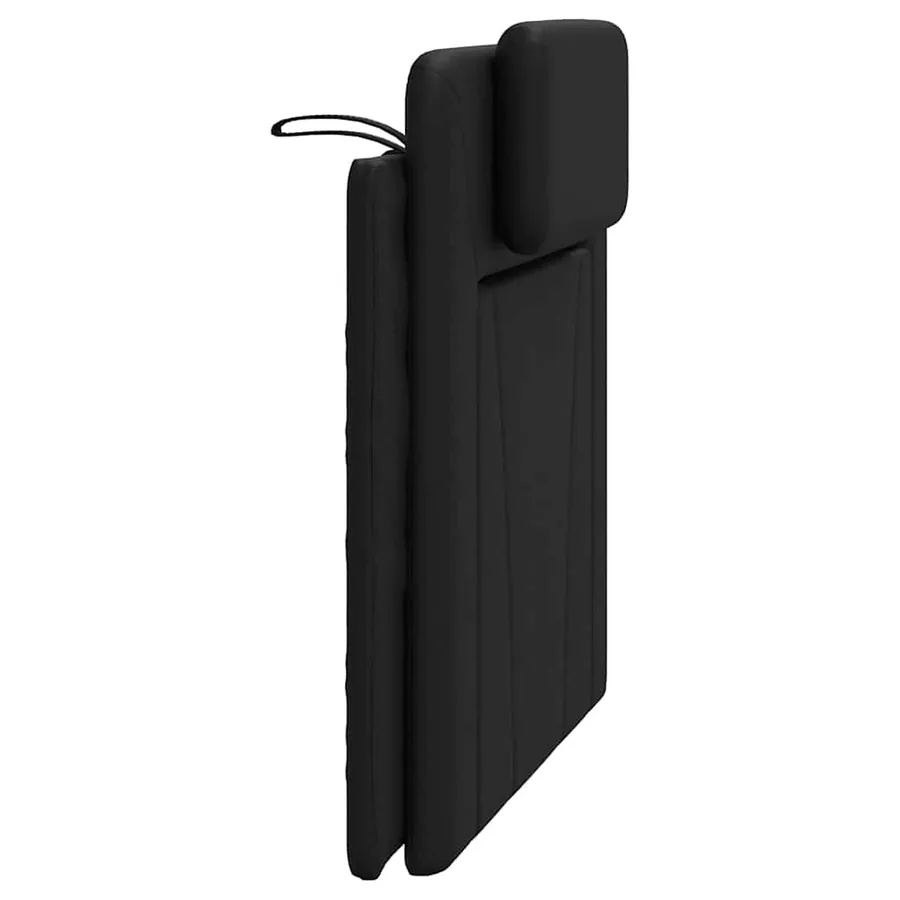 Coussin de tête de lit Viana noir 100 cm similicuir - 6