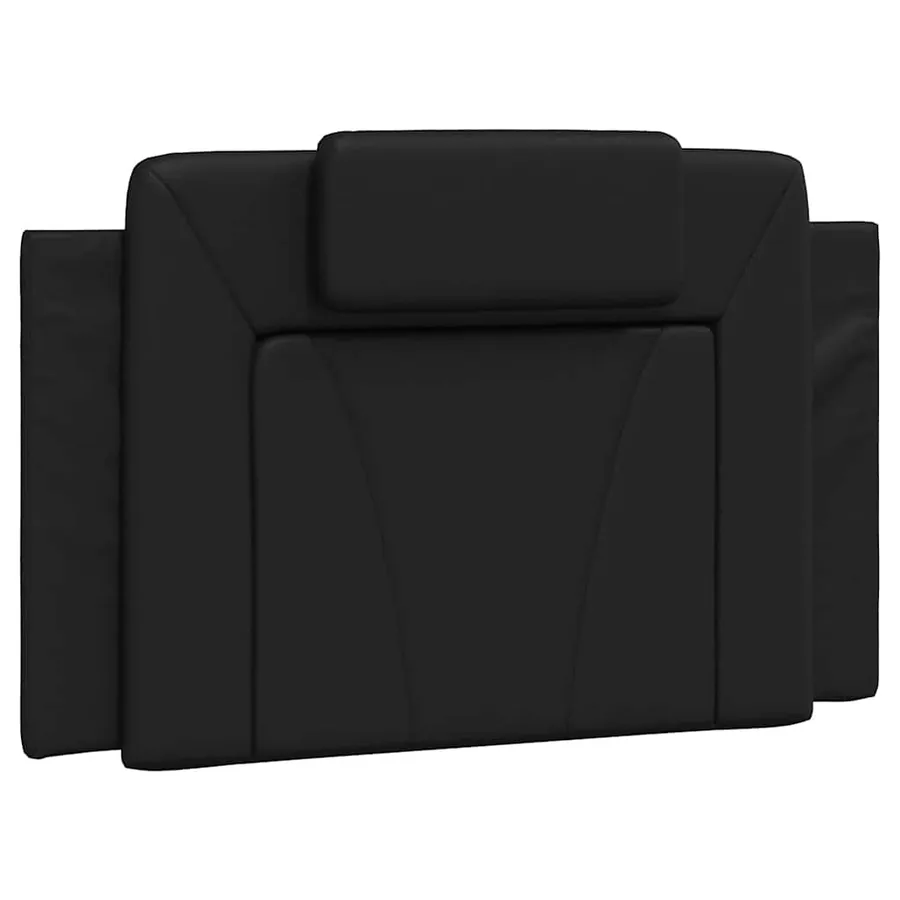 Cadre de lit Viana sans matelas noir 90x200 cm similicuir - 8