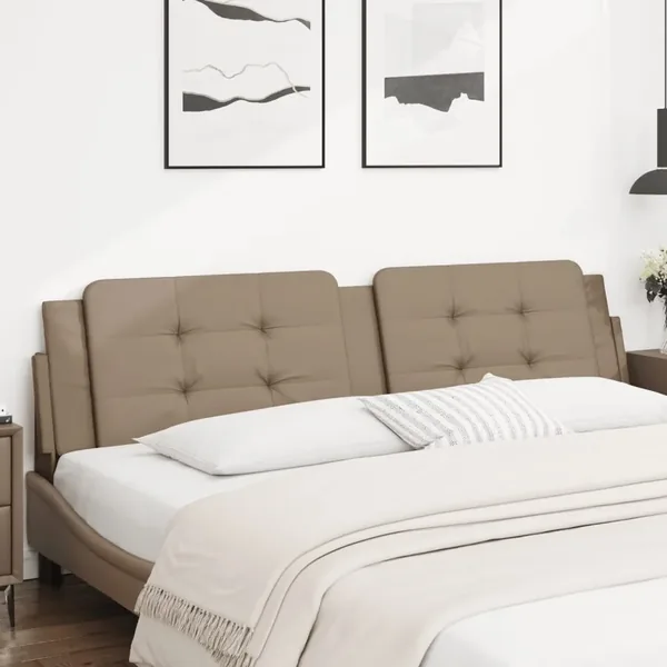 Coussin de tête de lit Zadar cappuccino 200 cm similicuir