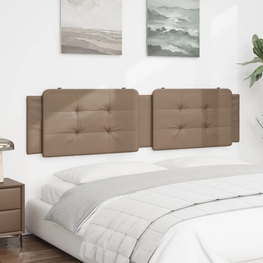 Coussin de tête de lit Zadar cappuccino 200 cm similicuir - 3