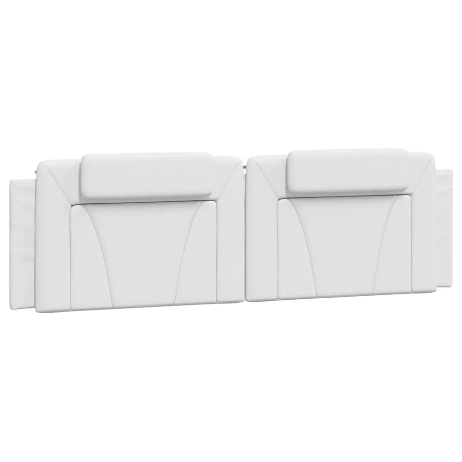 Cadre de lit Viana avec LED sans matelas blanc 180x200 cm - 7