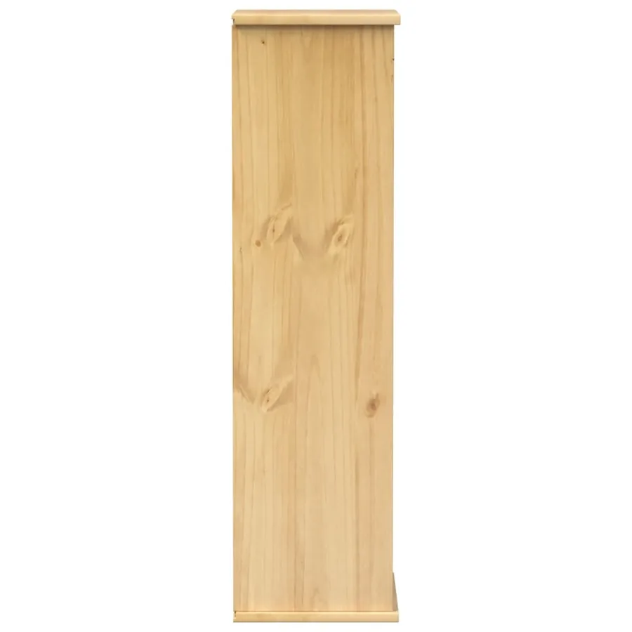 Armoire à CD Corona 40x30x110 cm bois de pin massif - 5