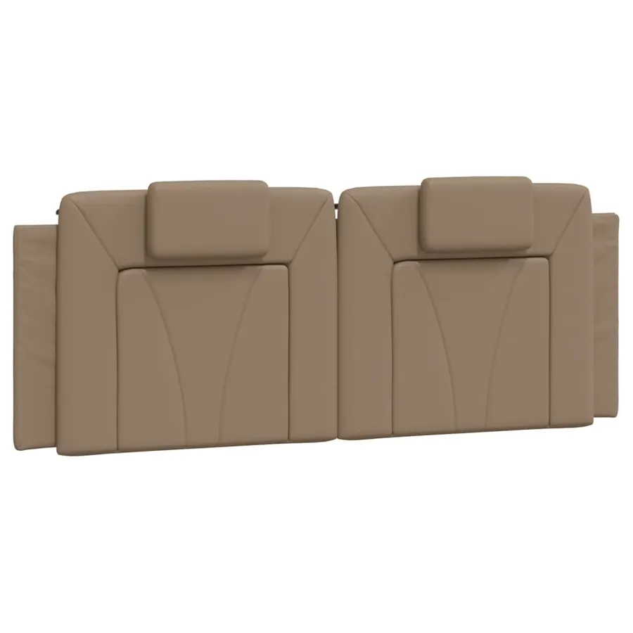 Lit Viana avec matelas cappuccino 120x200 cm similicuir - 5