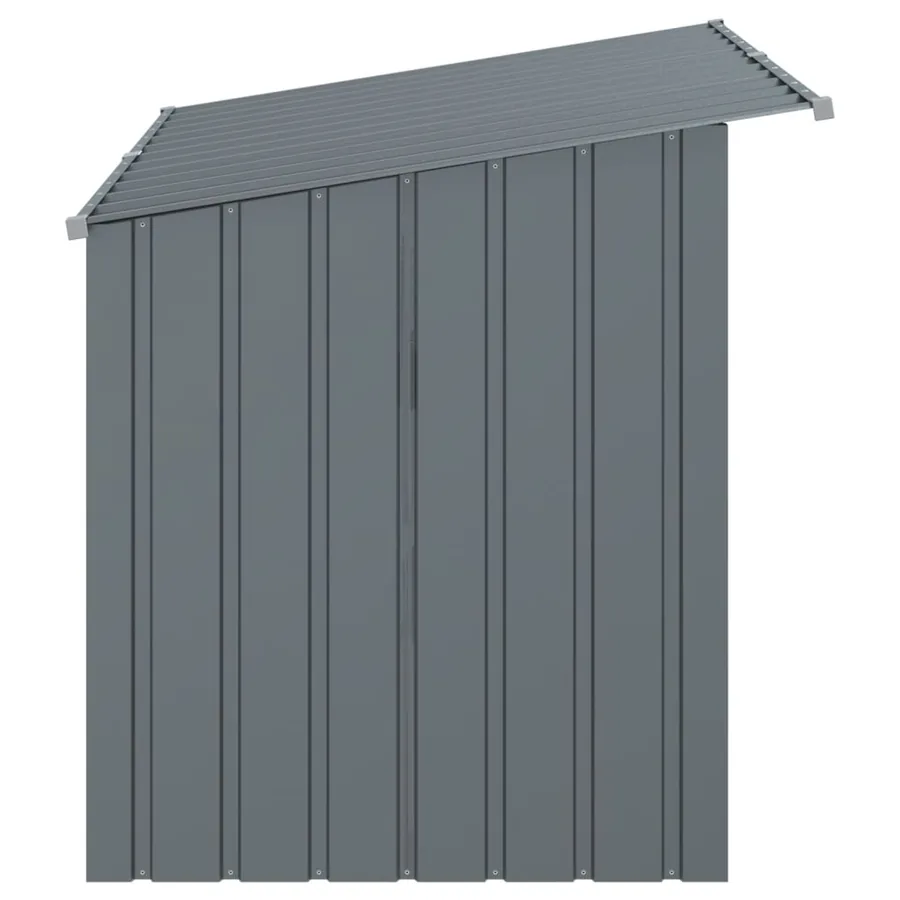 Niche pour chien avec toit anthracite acier galvanisé - 5