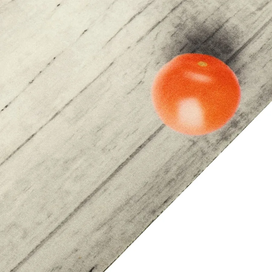 Tapis de cuisine lavable impression de tomates 45x150cm velours - 3