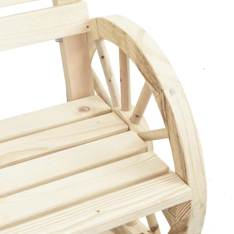 Salon de jardin 4 pcs bois de sapin massif - 12