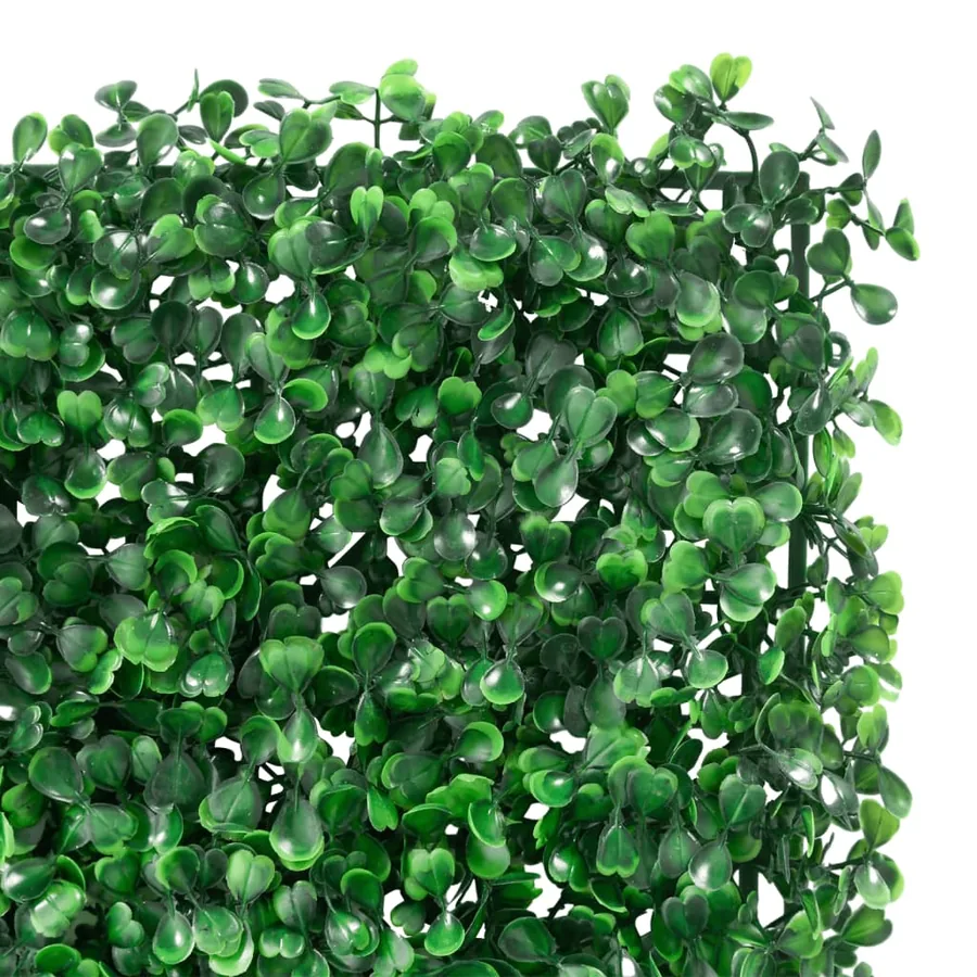 Clôture à feuilles d’arbustes artificiels  6 pcs vert 40x60 cm - 6
