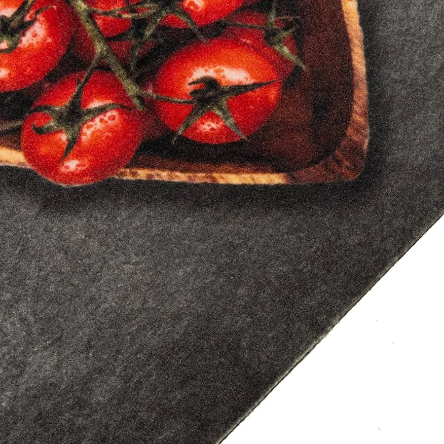 Tapis de cuisine lavable texte Cooking 45x150 cm velours - 3