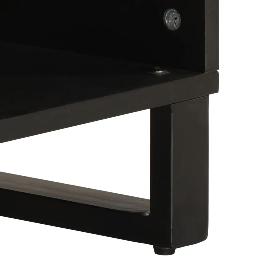 Meuble TV 100x34x46 cm bois d'acacia massif - 9