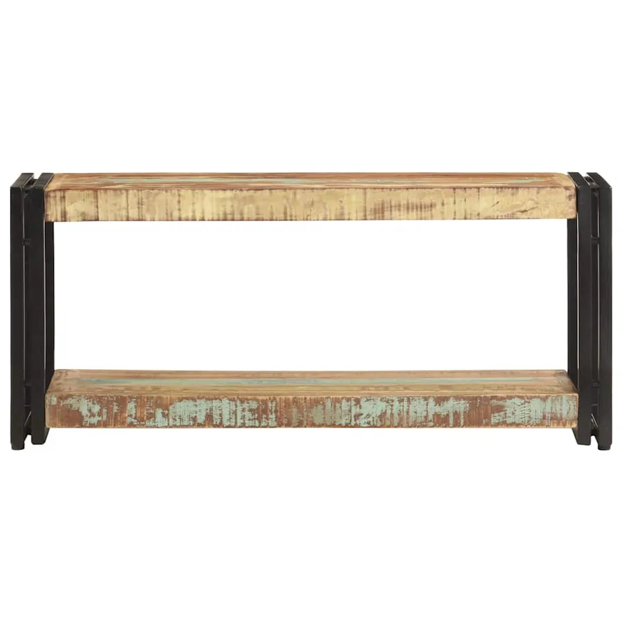 Meuble TV 90x30x40 cm Bois de récupération massif - 2