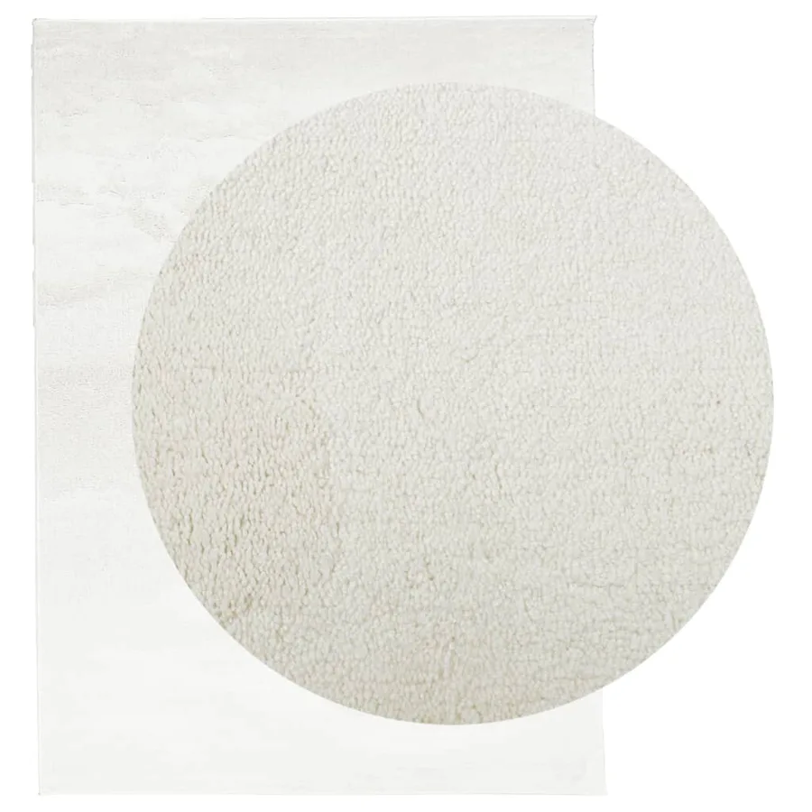 Tapis OVIEDO à poils courts crème 240x340 cm - 3