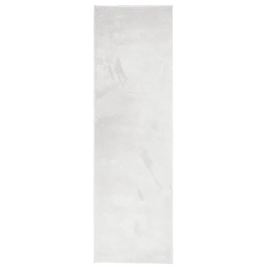 Tapis OVIEDO à poils courts gris 80x250 cm - 2