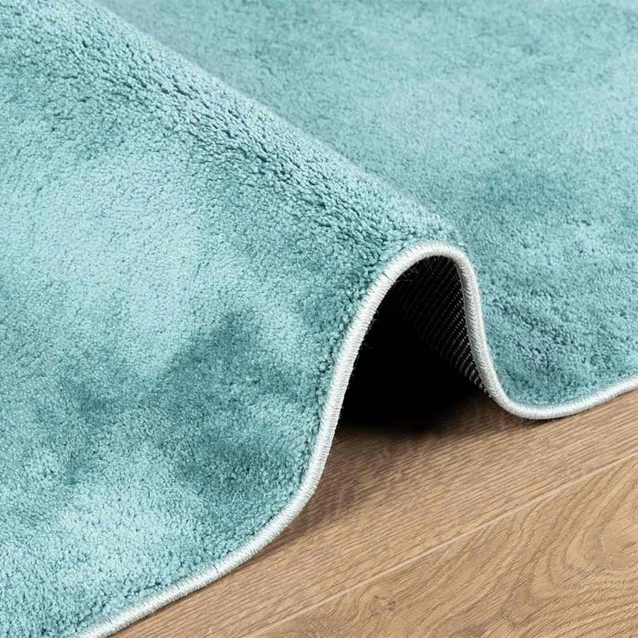 Tapis OVIEDO à poils courts vert 120x170 cm - 6