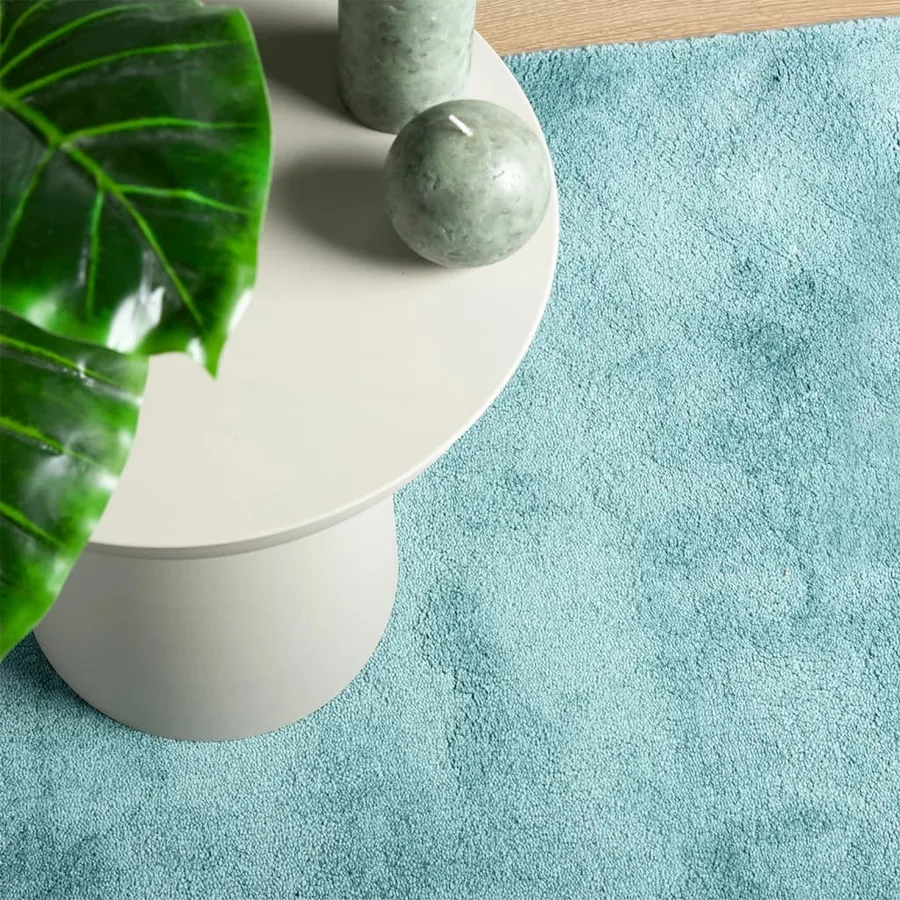 Tapis OVIEDO à poils courts vert 120x170 cm - 7