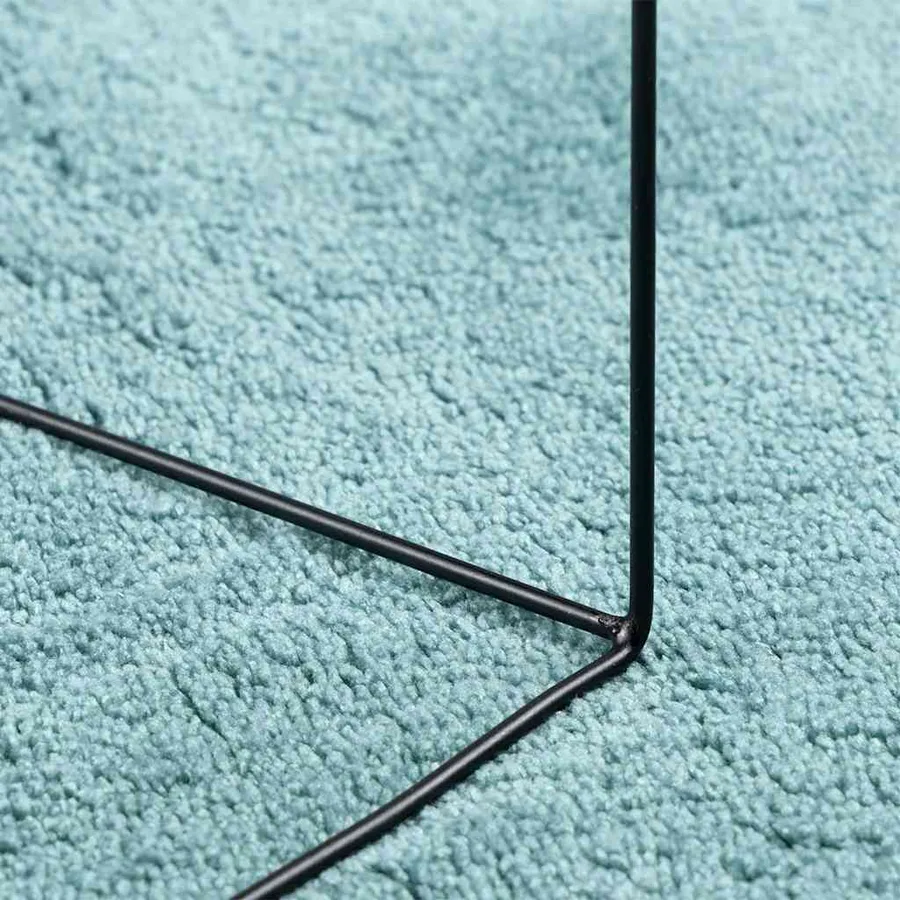 Tapis OVIEDO à poils courts vert 120x170 cm - 8