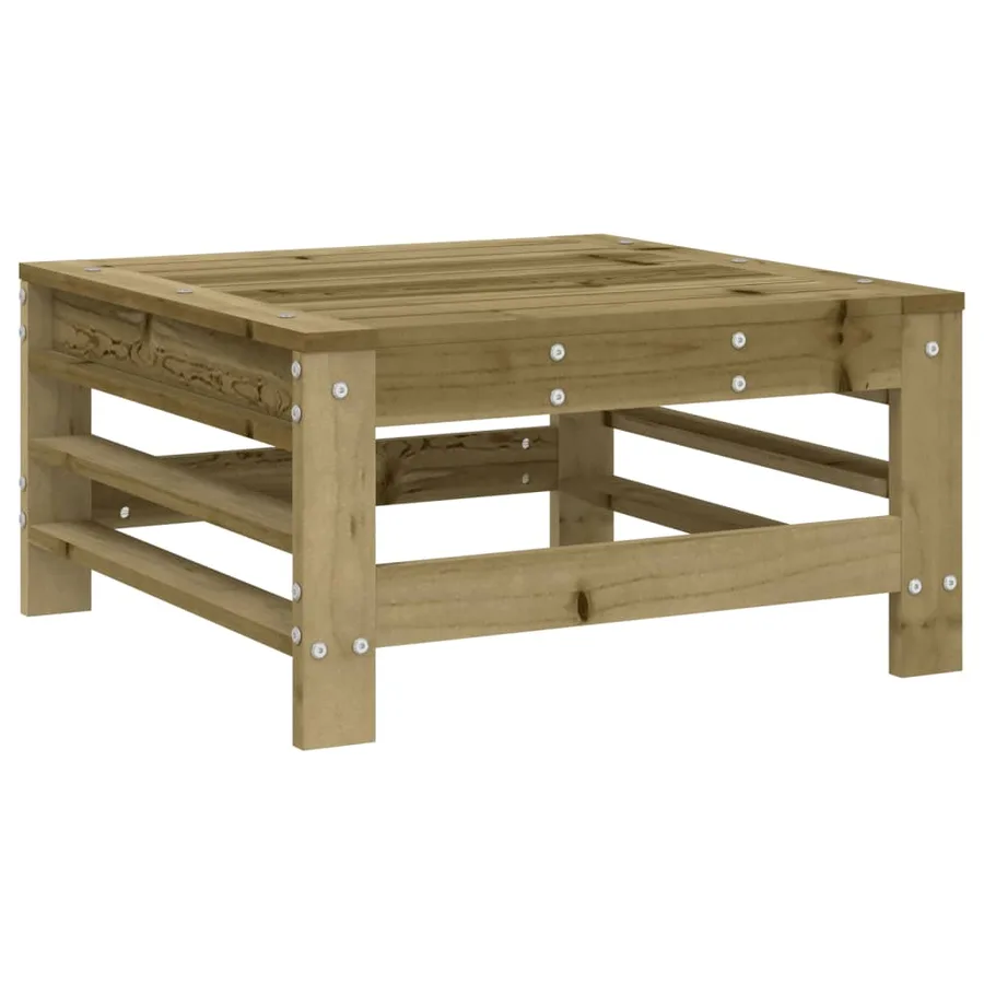 Salon de jardin 7 pcs bois de pin imprégné - 6