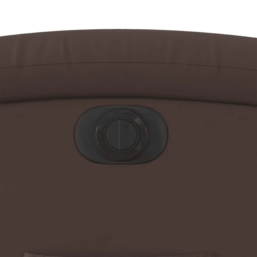 Fauteuil inclinable électrique Marron Similicuir - 12