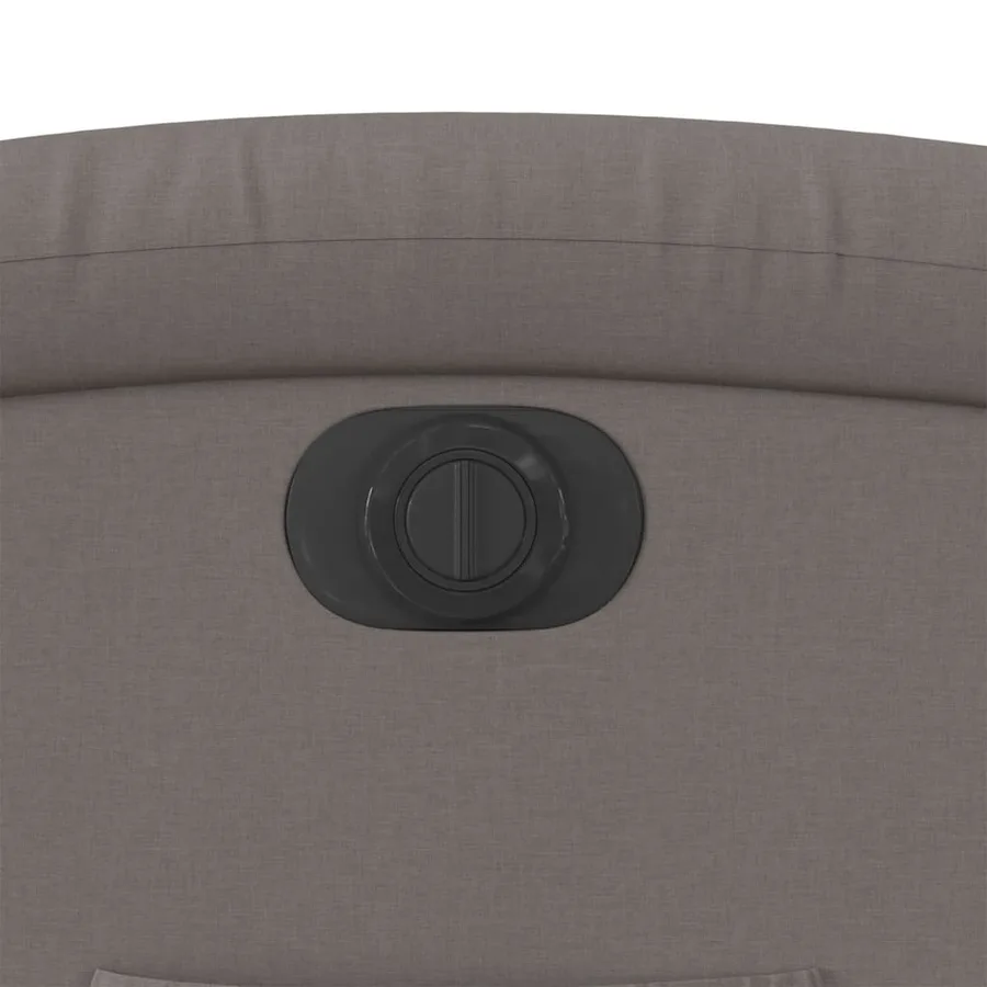 Fauteuil inclinable électrique Taupe Tissu - 12