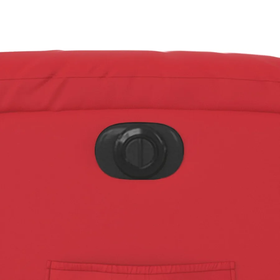 Fauteuil inclinable électrique Rouge Similicuir - 12