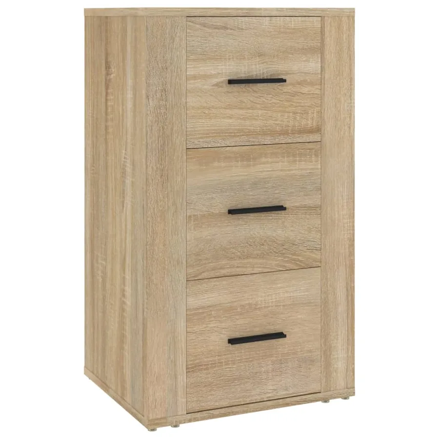 Buffet Chêne sonoma 40x33x70 cm Bois d'ingénierie - 2
