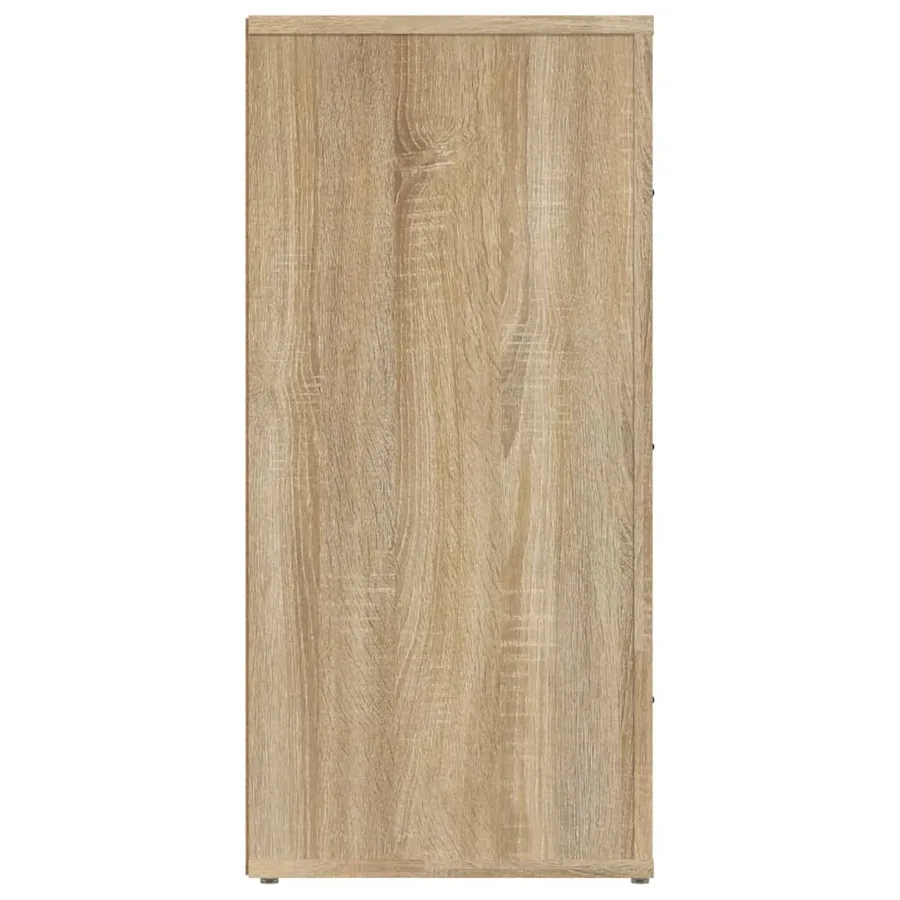 Buffet Chêne sonoma 40x33x70 cm Bois d'ingénierie - 5