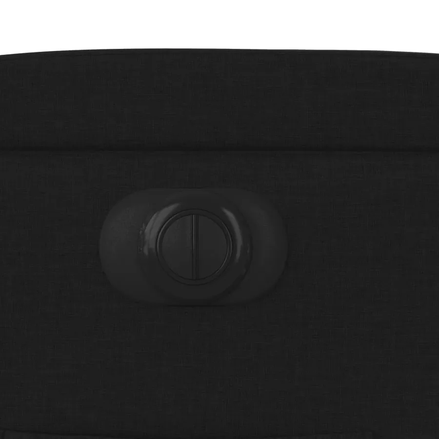 Fauteuil inclinable électrique Noir Tissu - 12