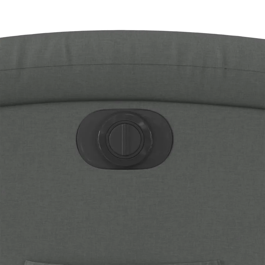 Fauteuil inclinable électrique Gris foncé Tissu - 12