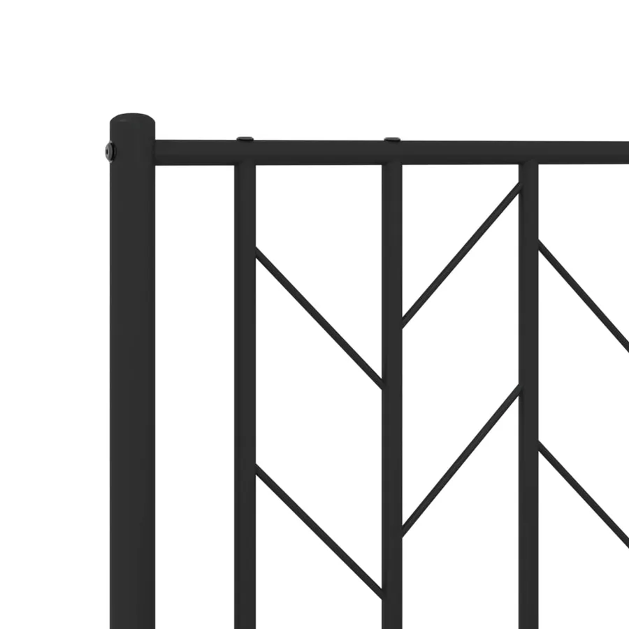 Tête de lit de remplacement métal noir 160 cm - 6